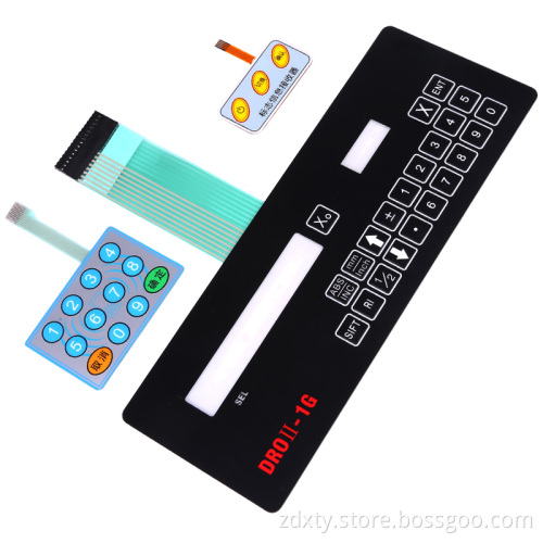 Shenzhen high quality on off membrane switch lighting